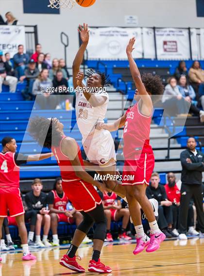 Thumbnail 2 in Gaston Christian vs. Cannon (Phenom Lakesgiving) photogallery.