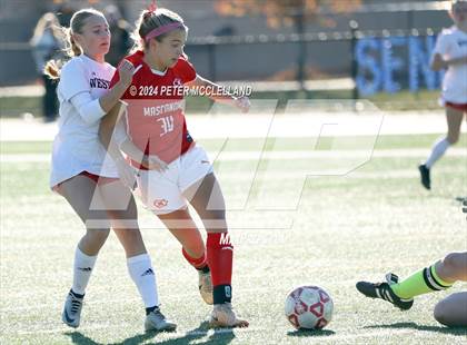 Thumbnail 1 in Westfield vs Masconomet Regional (MIAA Division 2 Round of 16) photogallery.