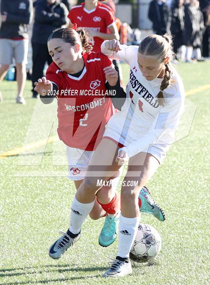 Thumbnail 2 in Westfield vs Masconomet Regional (MIAA Division 2 Round of 16) photogallery.