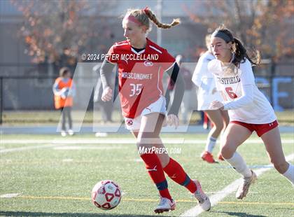 Thumbnail 2 in Westfield vs Masconomet Regional (MIAA Division 2 Round of 16) photogallery.
