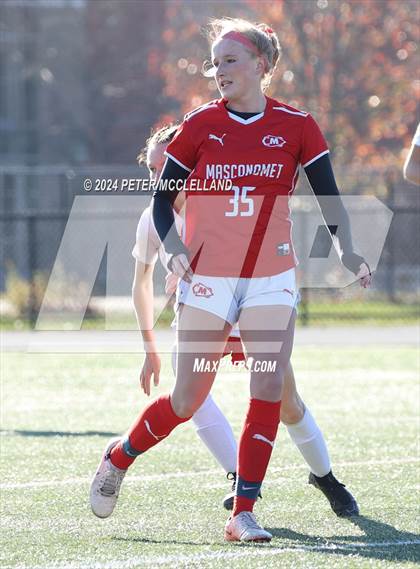 Thumbnail 2 in Westfield vs Masconomet Regional (MIAA Division 2 Round of 16) photogallery.