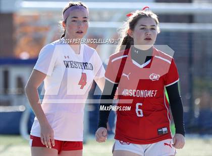 Thumbnail 1 in Westfield vs Masconomet Regional (MIAA Division 2 Round of 16) photogallery.