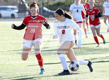 Thumbnail 1 in Westfield vs Masconomet Regional (MIAA Division 2 Round of 16) photogallery.