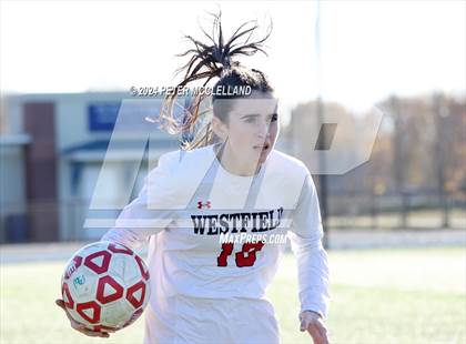 Thumbnail 2 in Westfield vs Masconomet Regional (MIAA Division 2 Round of 16) photogallery.