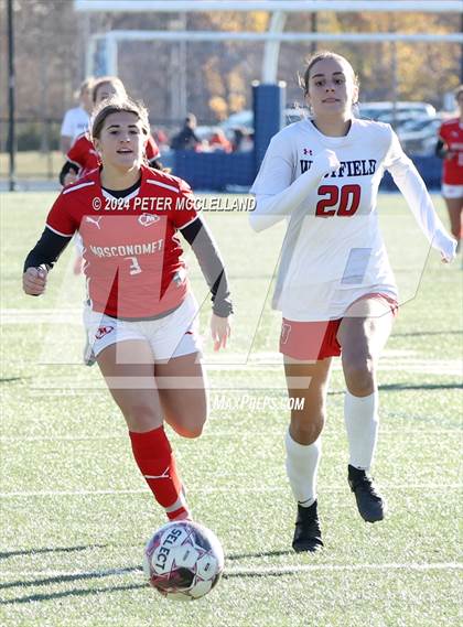 Thumbnail 2 in Westfield vs Masconomet Regional (MIAA Division 2 Round of 16) photogallery.
