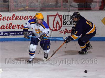 Thumbnail 1 in Queensbury vs Webster-Thomas (NYSPHSAA D2 Semifinals) photogallery.