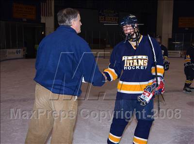 Thumbnail 2 in Queensbury vs Webster-Thomas (NYSPHSAA D2 Semifinals) photogallery.