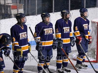 Thumbnail 2 in Queensbury vs Webster-Thomas (NYSPHSAA D2 Semifinals) photogallery.