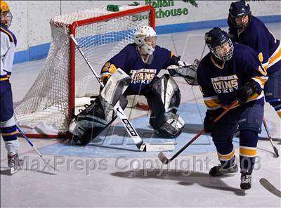 Thumbnail 3 in Queensbury vs Webster-Thomas (NYSPHSAA D2 Semifinals) photogallery.