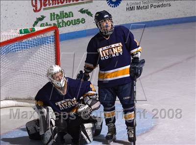 Thumbnail 2 in Queensbury vs Webster-Thomas (NYSPHSAA D2 Semifinals) photogallery.