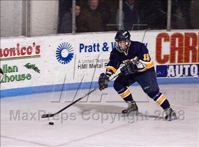 Thumbnail 2 in Queensbury vs Webster-Thomas (NYSPHSAA D2 Semifinals) photogallery.