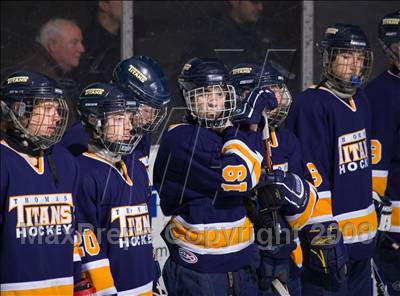 Thumbnail 1 in Queensbury vs Webster-Thomas (NYSPHSAA D2 Semifinals) photogallery.