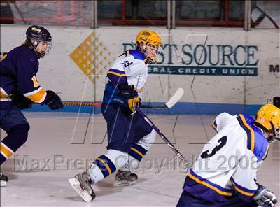 Thumbnail 1 in Queensbury vs Webster-Thomas (NYSPHSAA D2 Semifinals) photogallery.