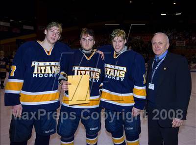 Thumbnail 2 in Queensbury vs Webster-Thomas (NYSPHSAA D2 Semifinals) photogallery.