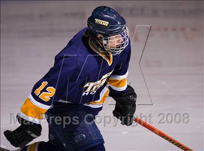 Thumbnail 3 in Queensbury vs Webster-Thomas (NYSPHSAA D2 Semifinals) photogallery.