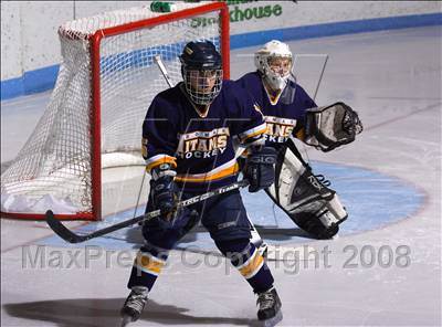 Thumbnail 2 in Queensbury vs Webster-Thomas (NYSPHSAA D2 Semifinals) photogallery.