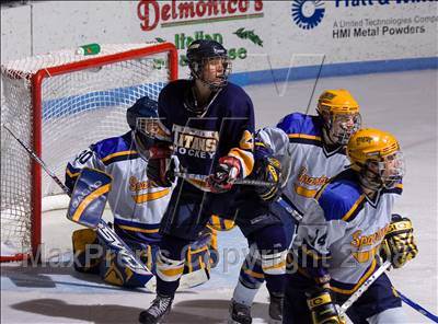 Thumbnail 3 in Queensbury vs Webster-Thomas (NYSPHSAA D2 Semifinals) photogallery.