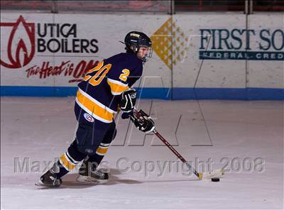 Thumbnail 1 in Queensbury vs Webster-Thomas (NYSPHSAA D2 Semifinals) photogallery.