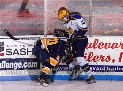 Thumbnail 1 in Queensbury vs Webster-Thomas (NYSPHSAA D2 Semifinals) photogallery.