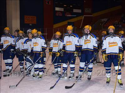 Thumbnail 3 in Queensbury vs Webster-Thomas (NYSPHSAA D2 Semifinals) photogallery.