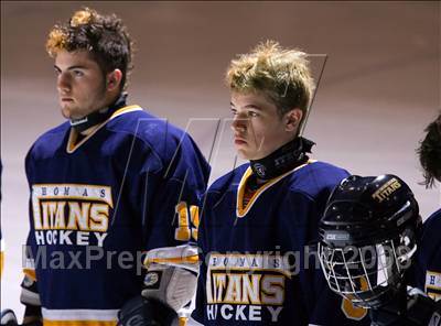 Thumbnail 2 in Queensbury vs Webster-Thomas (NYSPHSAA D2 Semifinals) photogallery.