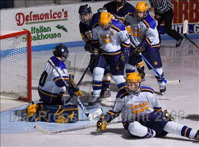 Thumbnail 3 in Queensbury vs Webster-Thomas (NYSPHSAA D2 Semifinals) photogallery.