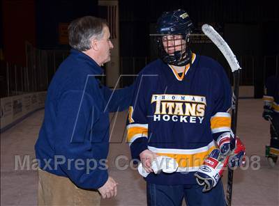 Thumbnail 1 in Queensbury vs Webster-Thomas (NYSPHSAA D2 Semifinals) photogallery.