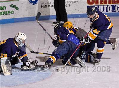 Thumbnail 1 in Queensbury vs Webster-Thomas (NYSPHSAA D2 Semifinals) photogallery.