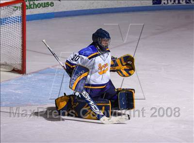 Thumbnail 2 in Queensbury vs Webster-Thomas (NYSPHSAA D2 Semifinals) photogallery.