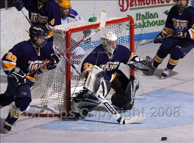 Thumbnail 2 in Queensbury vs Webster-Thomas (NYSPHSAA D2 Semifinals) photogallery.
