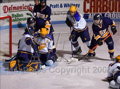 Thumbnail 1 in Queensbury vs Webster-Thomas (NYSPHSAA D2 Semifinals) photogallery.