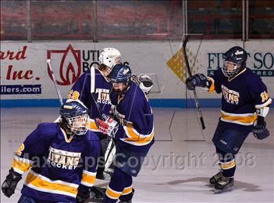 Thumbnail 1 in Queensbury vs Webster-Thomas (NYSPHSAA D2 Semifinals) photogallery.