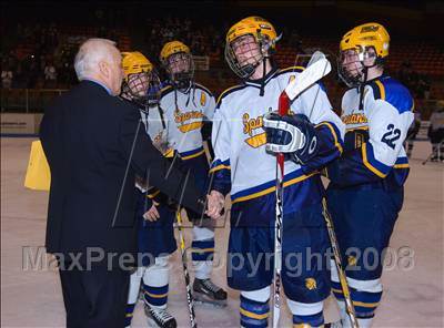 Thumbnail 3 in Queensbury vs Webster-Thomas (NYSPHSAA D2 Semifinals) photogallery.