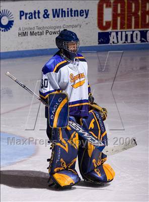 Thumbnail 2 in Queensbury vs Webster-Thomas (NYSPHSAA D2 Semifinals) photogallery.