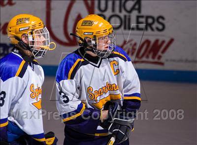 Thumbnail 3 in Queensbury vs Webster-Thomas (NYSPHSAA D2 Semifinals) photogallery.