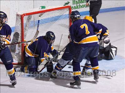 Thumbnail 2 in Queensbury vs Webster-Thomas (NYSPHSAA D2 Semifinals) photogallery.