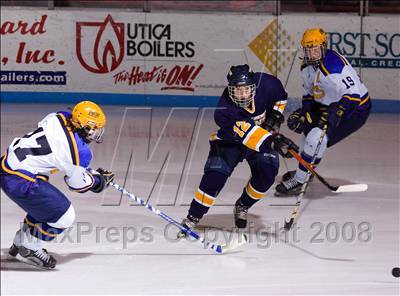 Thumbnail 3 in Queensbury vs Webster-Thomas (NYSPHSAA D2 Semifinals) photogallery.
