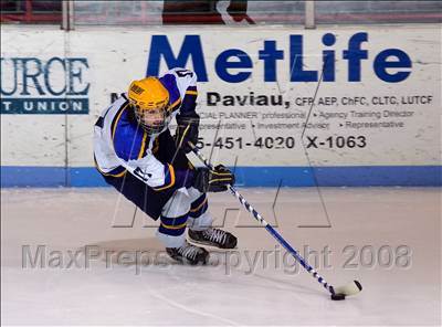 Thumbnail 2 in Queensbury vs Webster-Thomas (NYSPHSAA D2 Semifinals) photogallery.