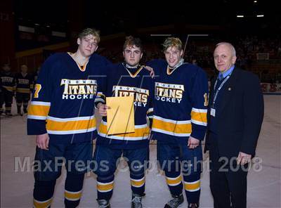 Thumbnail 3 in Queensbury vs Webster-Thomas (NYSPHSAA D2 Semifinals) photogallery.