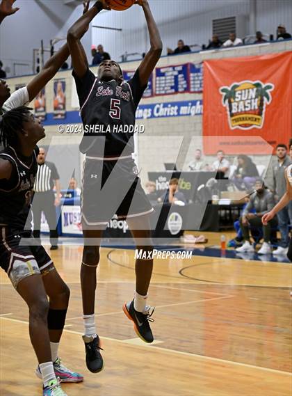 Thumbnail 1 in North Tampa Christian Academy vs Lake Worth (Sun Bash Tampa) photogallery.