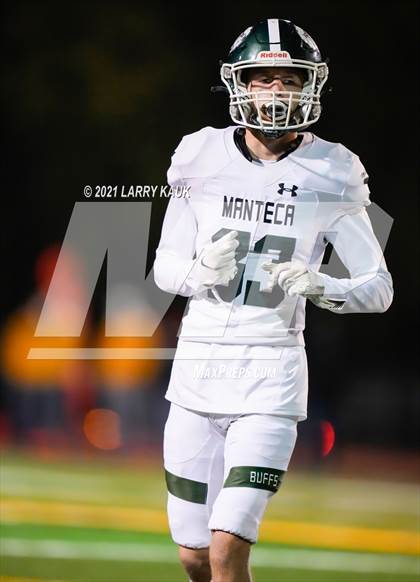 Thumbnail 1 in Manteca @ Wilcox (CIF Division 2A Regional Final) photogallery.