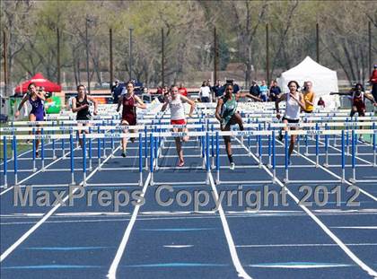 Thumbnail 2 in Mullen Runner's Roost Invitational (Girls 100 Hurdles)  photogallery.