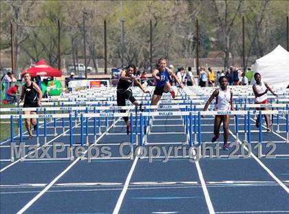 Thumbnail 2 in Mullen Runner's Roost Invitational (Girls 100 Hurdles)  photogallery.