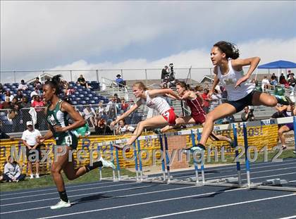 Thumbnail 2 in Mullen Runner's Roost Invitational (Girls 100 Hurdles)  photogallery.