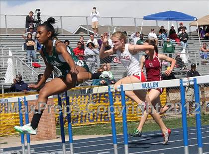 Thumbnail 3 in Mullen Runner's Roost Invitational (Girls 100 Hurdles)  photogallery.