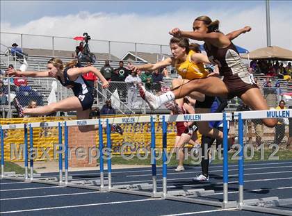 Thumbnail 3 in Mullen Runner's Roost Invitational (Girls 100 Hurdles)  photogallery.