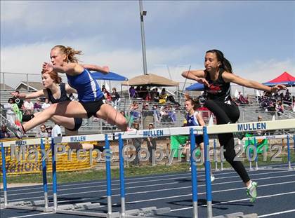 Thumbnail 2 in Mullen Runner's Roost Invitational (Girls 100 Hurdles)  photogallery.