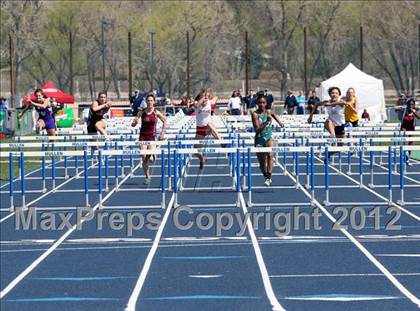 Thumbnail 3 in Mullen Runner's Roost Invitational (Girls 100 Hurdles)  photogallery.