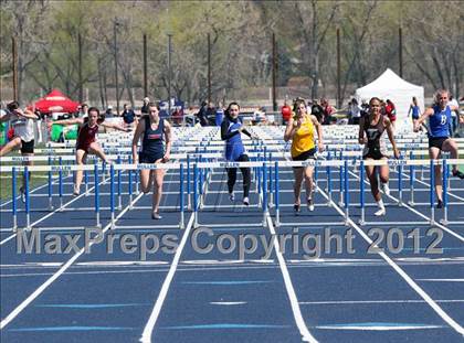 Thumbnail 3 in Mullen Runner's Roost Invitational (Girls 100 Hurdles)  photogallery.