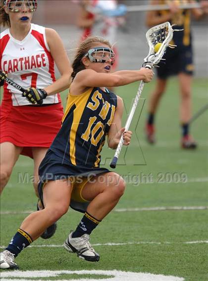Thumbnail 1 in Carthage vs. Shoreham-Wading River (NYSPHSAA Class C Semifinal) photogallery.